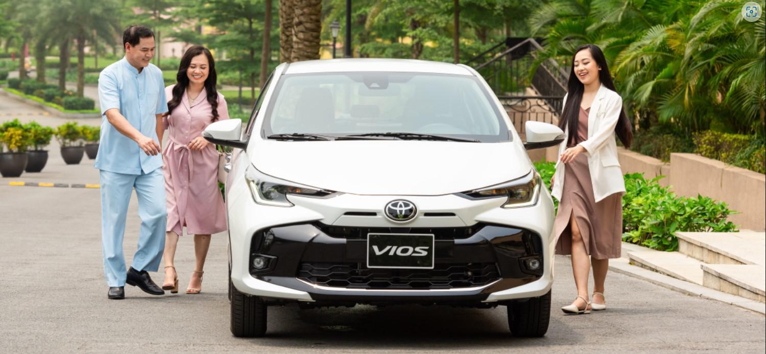 ĐIỂM NỔI BẬT DÒNG XE VIOS SEDAN 5 CHỖ